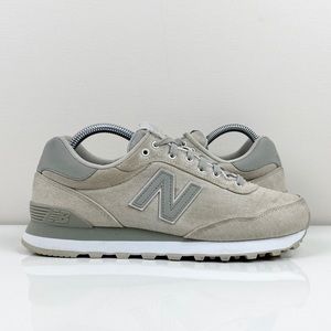 New Balance 515 Biege & Gray Corduroy Women's Athletic Running Shoes Size 8.5 D